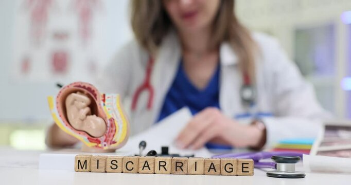 A medical professional discusses miscarriage, highlighting the importance of education and awareness on the topic