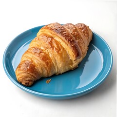 croissant on a plate