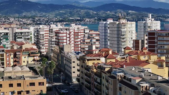 Faro de Torre del Mar de Velez-Malaga en Andalucia, Espa&ntilde;a