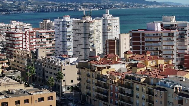 Faro de Torre del Mar de Velez-Malaga en Andalucia, Espa&ntilde;a