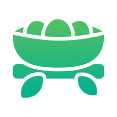 bird nest gradient style