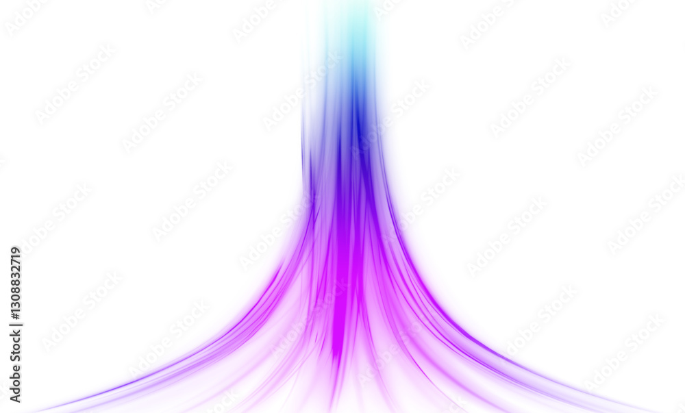 Poster Abstract neon rays of light on a transparent background in PNG format Neon ellipse in the form of speed. Illustration of light ray, stripe line with blue light, speed motion background.	