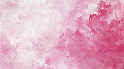 Fototapeta premium Pink Watercolor Cloud Abstract Background