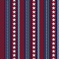 Strips USA seamless pattern