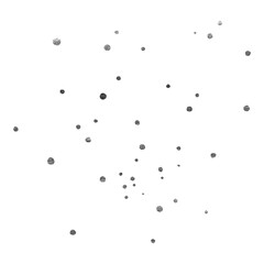 Falling snow png sticker, weather aesthetic journal collage element, transparent background