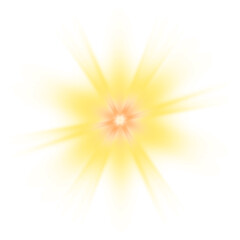 Obraz premium PNG sunlight special lens flare light effect. Stock royalty free. Transparent yellow sunlight special lens flash light effect. Front solar flare lenses. 