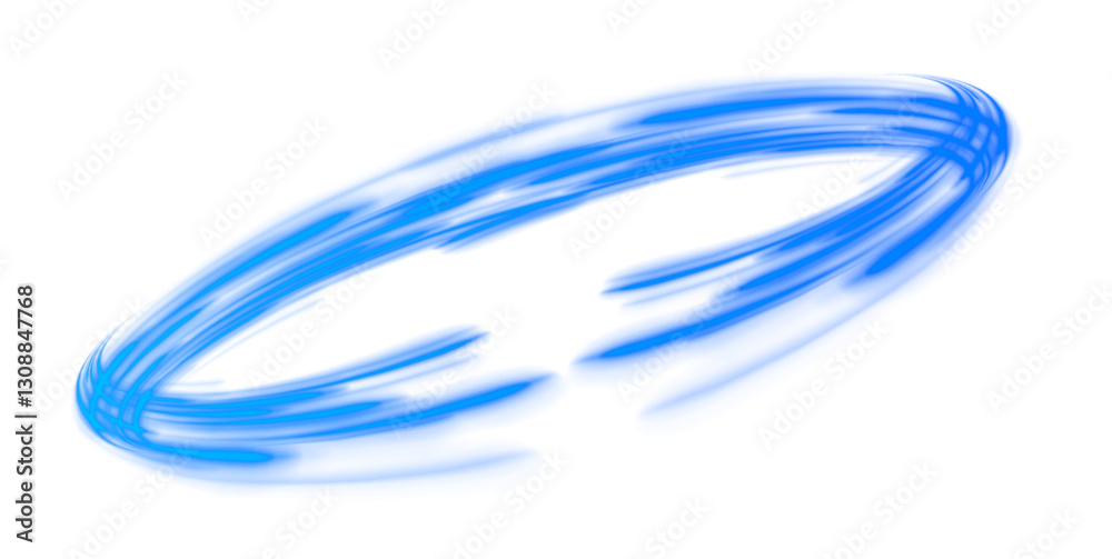 Poster blue wave curved lines for presentations, illustration of articles and publications on technological