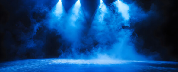 Futuristic Abstract 3D Waves &ndash; AI Digital Art.