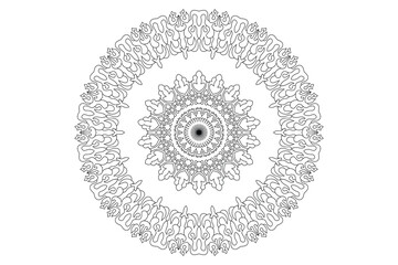 Mandala Design with Beautiful Work