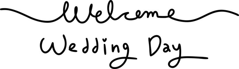 청첩장 영어 웨딩 결혼식 캘리그라피(wedding day invitation caligraphy)