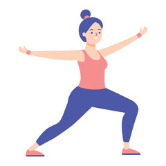 Mind and Body Yoga Extended Pose