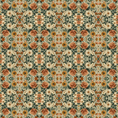 Seamless Floral Pattern Collection: Roses, Daisies & Tropical Blooms for Textile & Fashion Design