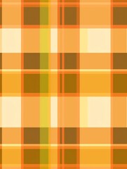 Closeup of Autumnal Plaid Fabric