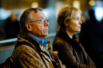 Obraz premium Citizenship Ceremony in Stockholm City Hall: Swedish Architecture and Nordic Atmosphere