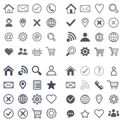 Fototapeta premium web icons set