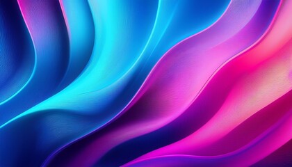 Obraz premium Vibrant neon gradient texture: electric blue to bright magenta shift. Dynamic color blend, abstract. Modern background, bold.