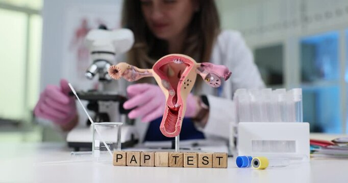 Delving deep into the PAP test process by utilizing models and lab equipment to enhance womens health