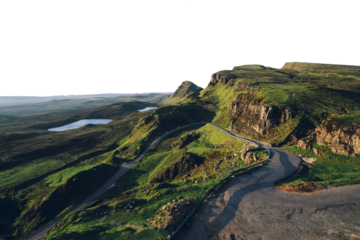 PNG The Lake District in North-West England collage element, transparent background