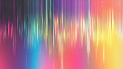 Abstract Colorful Vertical Lines