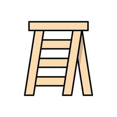 Step Stool Vector icon