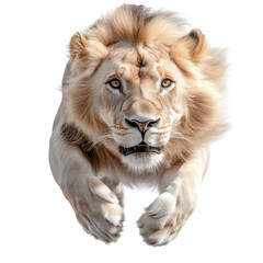 Obraz premium Male Lion, Transparent background 