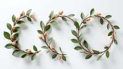 white background beautiful handmade wreaths highly sought special occasions everyday