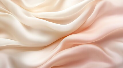 Fototapeta premium Soft blush pink and cream gradient, delicate and romantic with smooth flow