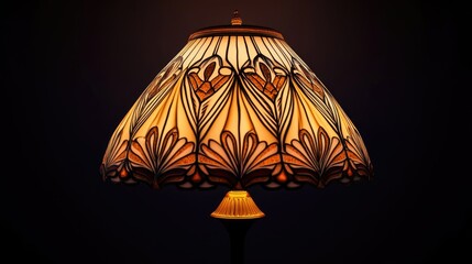 A simple lamp placed on a table, ideal for use in homes or offices