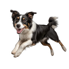 Fototapeta premium border collie, cut out, object, on Transparent background