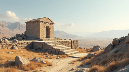 remains ancient structures still exist today ground level various parts