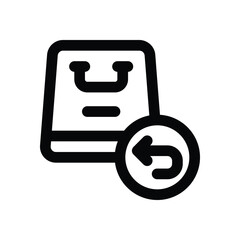 return line icon. Clean and minimalist vector icon for websites, mobile apps, presentations, and logos. Fully scalable and customizable for any project.