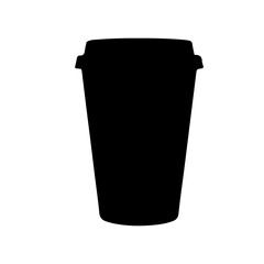 Adobe  cup    silhouette vector icon sign symbol illustration design Artwork