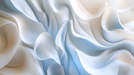 Soft pale blue and ivory gradient, light and airy with subtle flowing patterns