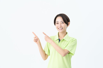 ミドルの介護福祉士の女性