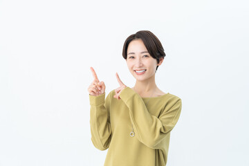 ミドル女性のポートレート