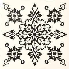 Ornament stencils art