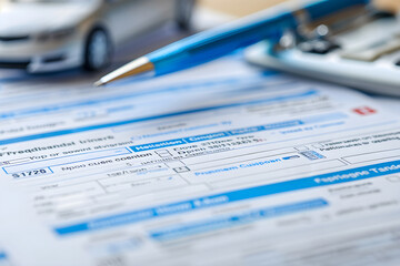 Standard Certificate of Insurance SR22 Form Highlighted for Focus and Understanding