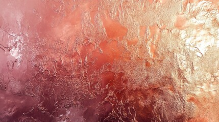 Fototapeta premium Warm rose gold and copper gradient, glowing and rich with fluid transitions