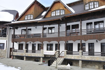 old houses in the city