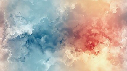 Fototapeta premium A stunning abstract background blending blue and red clouds, creating a dynamic and visually captivating impression. Perfect for various design needs.