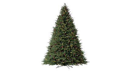 Fototapeta premium Christmas tree decoration showcase home seasonal indoor close-up
