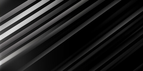 Obraz premium Abstract diagonal lines create a modern background with a sleek monochrome design.