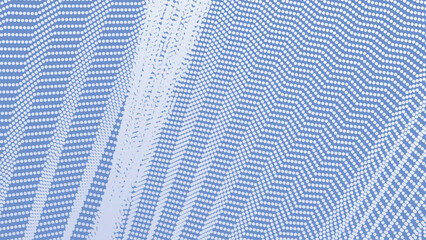 Cornflower blue with halftone abstract background for backdrop or presentation