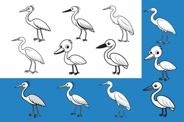 Birds Vector Set