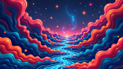 business branding needs unique visuals trippy patterns