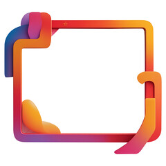 frame for text