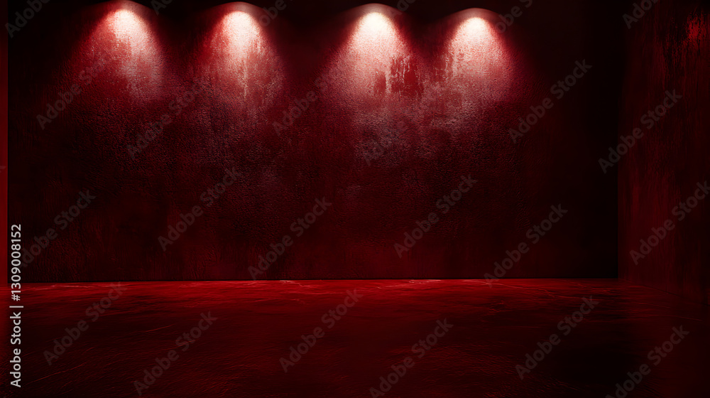 Wall mural velvet background with subtle light reflection and deep shadows
