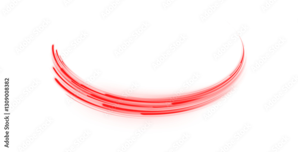Poster vibrant red stream of light creating a futuristic and modern design