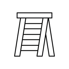 Step Stool Vector icon