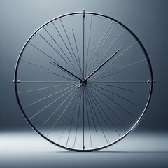 minimalist clock hands ultra thin